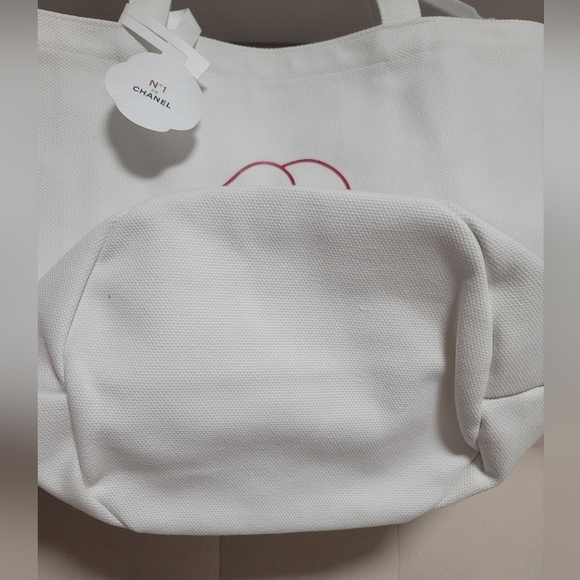 NWT Chanel Beauty GWP Canvas Tote - Picture 7 of 11